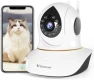 Thumbnail Interactive Pet Camera with Dual WiFi Antennas, 360° Pan-Tilt, 2K Dog & Cat Camera with Phone APP, 2.4GHz WiFi, IR Night... — Security Camera, Vstarcam