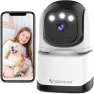 Thumbnail Interactive Pet Camera with Dual WiFi Antennas, 360° Pan-Tilt, 2K Dog & Cat Camera with Phone APP, 2.4GHz WiFi, IR Night... — Security Camera, Vstarcam