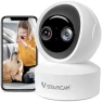 Thumbnail Interactive Pet Camera with Dual WiFi Antennas, 360° Pan-Tilt, 2K Dog & Cat Camera with Phone APP, 2.4GHz WiFi, IR Night... — Security Camera, Vstarcam