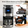 Thumbnail 10-Cup Drip Coffee Maker with Built-in Burr Grinder — Coffee Maker, Gevi