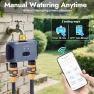 Thumbnail 2 Zones WiFi Water Timer Brass Inlet — Irrigation System, Insoma