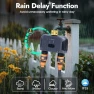 Thumbnail 2 Zones WiFi Water Timer Brass Inlet — Irrigation System, Insoma