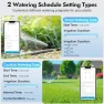 Thumbnail 2 Zones WiFi Water Timer Brass Inlet — Irrigation System, Insoma