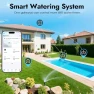 Thumbnail 2 Zones WiFi Water Timer Brass Inlet — Irrigation System, Insoma