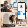Thumbnail AutoClean Litter Box - 90L Large Capacity for Multi-Cat Households — Self-Cleaning Litter Box, Greesum