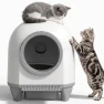 Thumbnail AutoClean Litter Box - 90L Large Capacity for Multi-Cat Households — Self-Cleaning Litter Box, Greesum