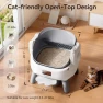 Thumbnail Automatic Litter Box with Entry Step — Self-Cleaning Litter Box, Thereye