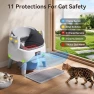 Thumbnail Automatic Litter Box with Entry Step — Self-Cleaning Litter Box, Thereye