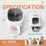 Thumbnail Electric Automatic Self-Cleaning Litter Box with Smart APP Control — Self-Cleaning Litter Box, WARCAT