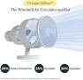 Thumbnail Smart Fan – Ultra-Quiet 2-in-1 Air Circulator with Remote — Smart Fan, Windmill