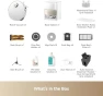 5200mAh, 0.32L dustbin, 0.08L water tank, 20 nozzles