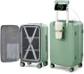 Thumbnail 24 Inch Luggage with Cup Holder and Charge — Smart Luggage, Hanke