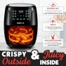 Thumbnail 6 Qt Air Fryer with Digital Display and 12 Presets — Air Fryer, Gourmia