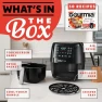 Thumbnail 6 Qt Air Fryer with Digital Display and 12 Presets — Air Fryer, Gourmia