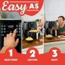 Thumbnail 6 Qt Air Fryer with Digital Display and 12 Presets — Air Fryer, Gourmia
