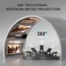 Thumbnail Black Smart Mini Projector with WiFi and Bluetooth — Smart Projector, XuanPad