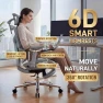 Thumbnail Ergonomic Office Chair with Footrest & Massage Lumbar Support — Smart Chairs, COTYFLY
