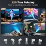 Thumbnail Mini Projector with Wifi and Bluetooth, Built-in Battery — Smart Projector, CAMWORLD