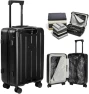 Thumbnail Air Vacuum Seal Suitcase Carry-On — Smart Luggage, BlackVoyage