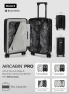 Thumbnail Air Vacuum Seal Suitcase Carry-On — Smart Luggage, BlackVoyage