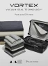 Thumbnail Air Vacuum Seal Suitcase Carry-On — Smart Luggage, BlackVoyage