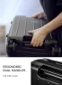 Thumbnail Air Vacuum Seal Suitcase Carry-On — Smart Luggage, BlackVoyage