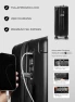 Thumbnail Air Vacuum Seal Suitcase Carry-On — Smart Luggage, BlackVoyage