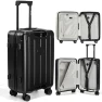 Thumbnail Air Vacuum Seal Suitcase Carry-On — Smart Luggage, BlackVoyage