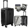 Thumbnail Air Vacuum Seal Suitcase Carry-On — Smart Luggage, BlackVoyage
