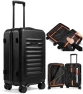 Thumbnail Air Vacuum Seal Suitcase Carry-On — Smart Luggage, BlackVoyage