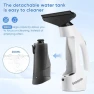 Thumbnail Cordless Handheld Window Vacuum Squeegee with Spray Bottle & Microfiber Cloth — Window Cleaning Robot, JQCSR