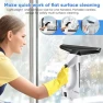 Thumbnail Cordless Handheld Window Vacuum Squeegee with Spray Bottle & Microfiber Cloth — Window Cleaning Robot, JQCSR