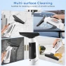 Thumbnail Cordless Handheld Window Vacuum Squeegee with Spray Bottle & Microfiber Cloth — Window Cleaning Robot, JQCSR