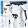 Thumbnail Cordless Handheld Window Vacuum Squeegee with Spray Bottle & Microfiber Cloth — Window Cleaning Robot, JQCSR