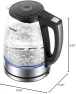 Thumbnail Glass Tea Kettle and Kettle Water Boiler — Electric Kettle, COMFEE'