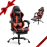 Thumbnail Massage Gaming Chair with Footrest — Smart Chairs, ECOTOUGE