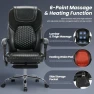 Thumbnail Massage Office Chair with 3-Level Heat and Footrest — Massage Chairs, MALOL