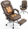 Thumbnail Massage Office Chair with 3-Level Heat and Footrest — Massage Chairs, MALOL