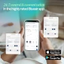Thumbnail Premium Smart Humidifier for Large Rooms, Bedrooms, Better Sleep with Evaporative Invisible Mist Tech, Auto Humidify,... — Humidifier, BLUEAIR