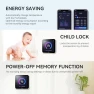 Thumbnail Programmable Thermostat with Touch Screen, WiFi Smart Home Thermostat for AC and Heating — Smart Thermostat, vine
