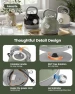 Thumbnail Retro Electric Tea Kettle with Thermometer — Electric Kettle, Amaste