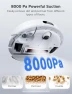 Thumbnail Robot Vacuum and Mop Combo, 8,000Pa Suction — Robot Vacuum, Roborock