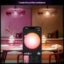 Thumbnail Smart LED A19 Bulb, White and Color Ambiance — Smart Light Bulb, Philips