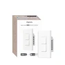 4-Gang, 2 Buttons/2 Channels, Thread + Zigbee