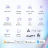 Thumbnail Smart Outlet with RGB Night Light — Smart Plug, Intecular