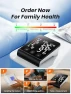 Thumbnail Upper Arm Blood Pressure Monitor with Wide-Range Cuff and Large Backlit Display — Blood Pressure Monitor, WAMELPRI