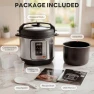 Thumbnail 16-in-1 Electric Pressure Cooker 8QT — Multicooker, Sweetcrispy