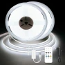 Thumbnail COB LED Strip Lights 9.84ft, 3000K Warm White, DC24V, CRI93+, Bluetooth App Control, Dimmable — LED Strip Lights, AUZIWE