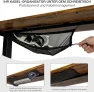 Thumbnail Electric Standing Desk, Height Adjustable Home Office Desk with Memory Presets & Cable Management, Rustic Brown Sit... — Standing Desk, Acrolix