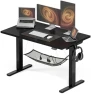 Thumbnail Electric Standing Desk, Height Adjustable Home Office Desk with Memory Presets & Cable Management, Rustic Brown Sit... — Standing Desk, Acrolix
